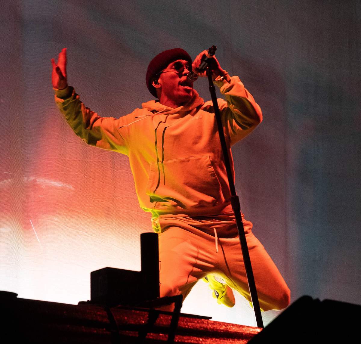 Anderson .Paak performing live, 2018.