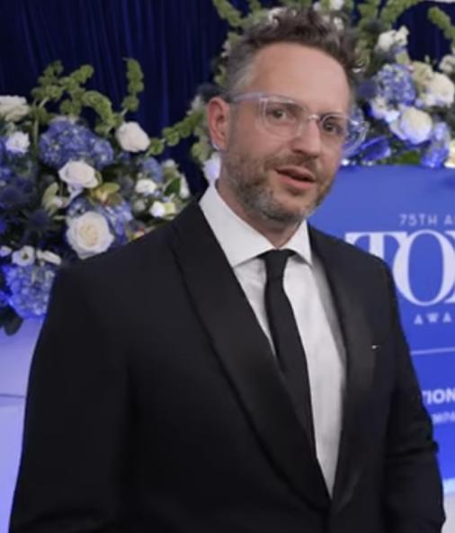 Lighting designer Jon Clark at the 75th Tony Awards, 2022