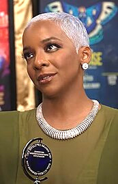 Kara Young wins Best Featured Actress in a Play (Purlie Victorious) at the 77th Tony Awards, June 16, 2024