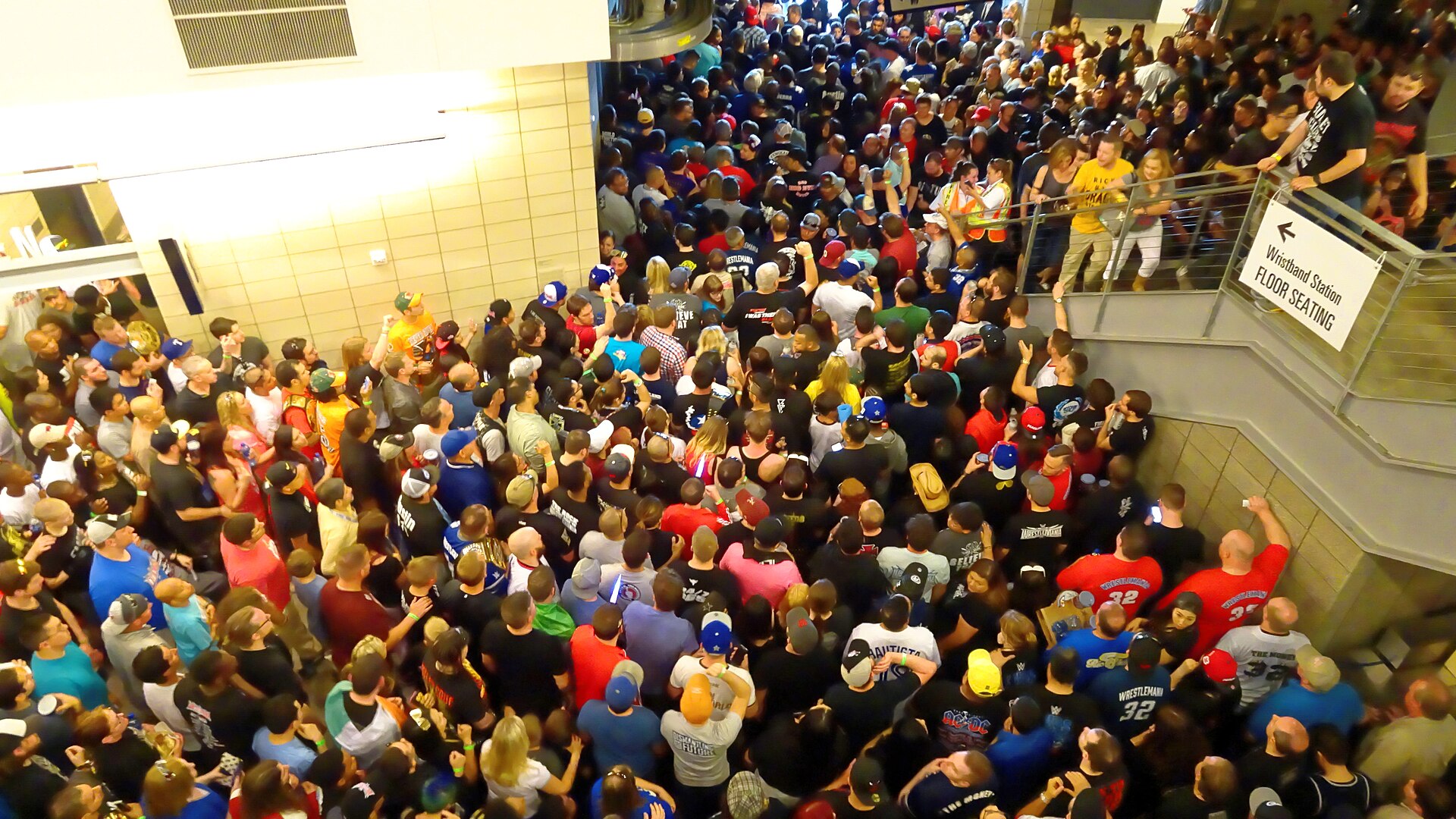 WrestleMania 32, WWE's flagship event, at AT&T Stadium, April 3, 2016