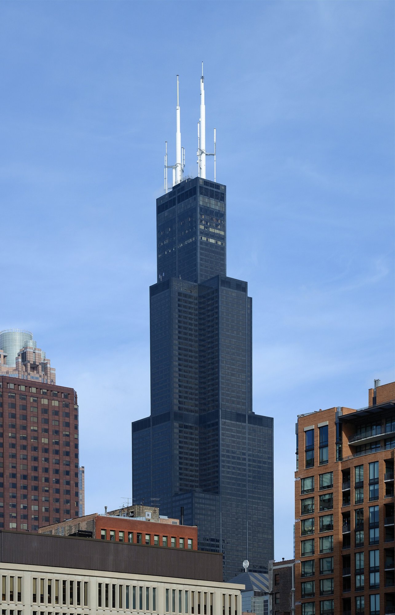 Willis Tower, the tallest building in Chicago