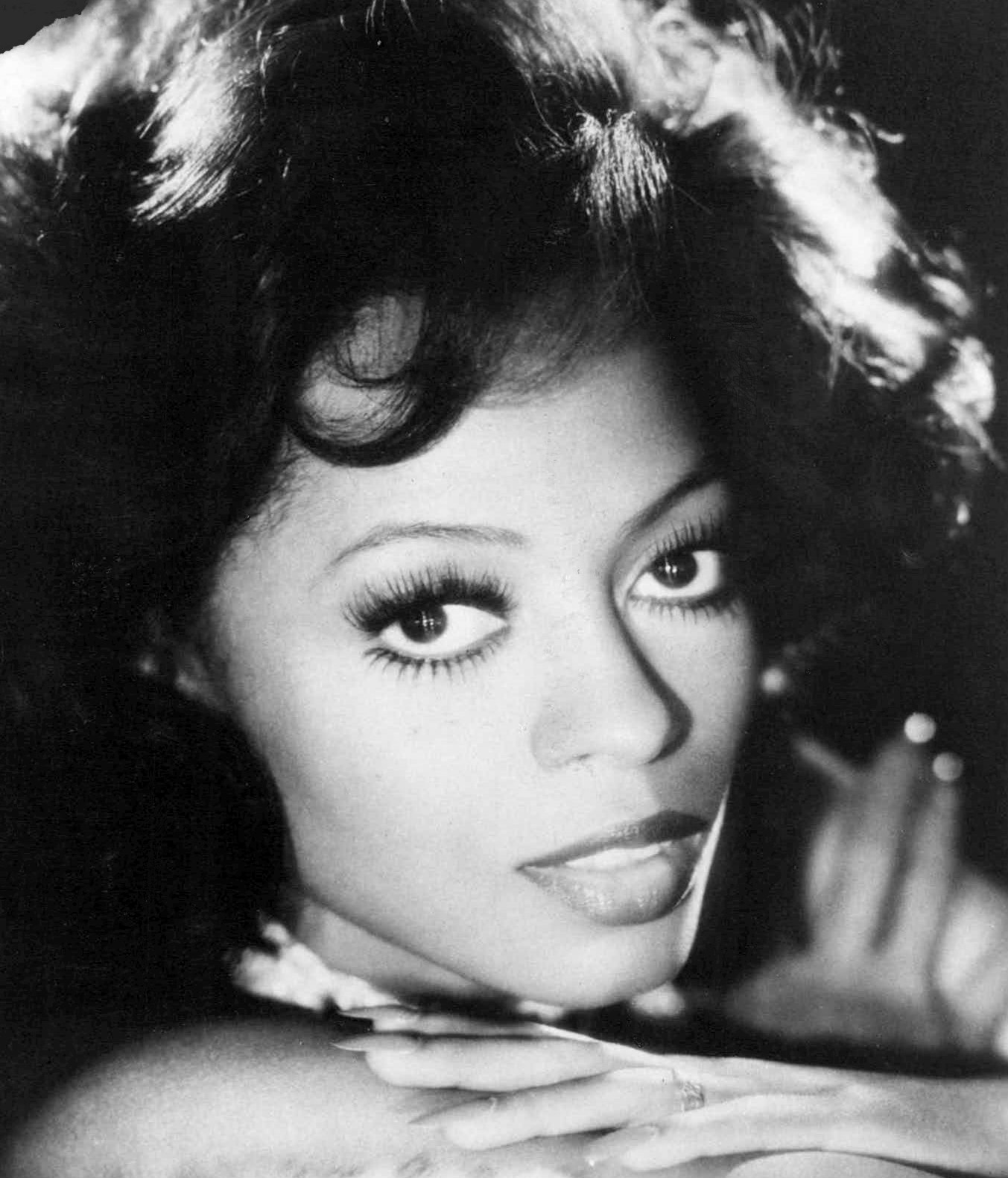 Diana Ross publicity photograph, 1976.