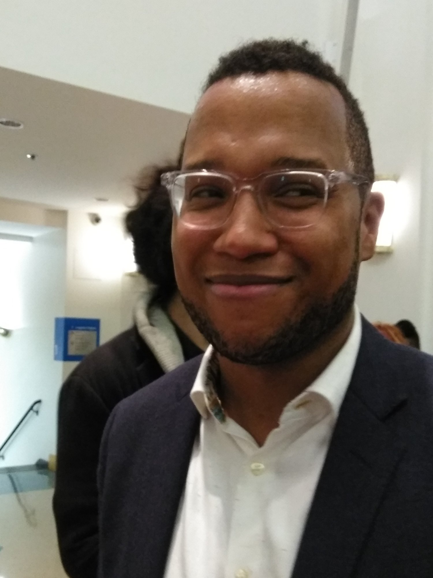 Branden Jacobs-Jenkins, portrait photograph.