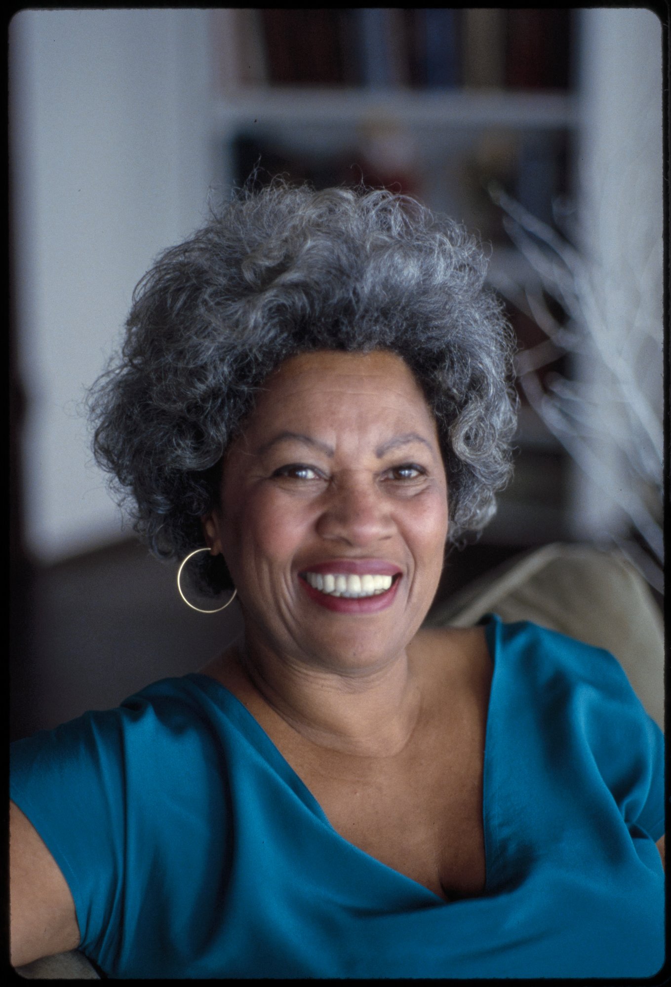 Toni Morrison at her upstate New York home.