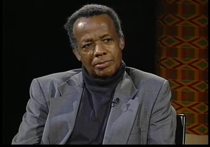 William Greaves during his 1994 appearance on CUNY TV's African American Legends