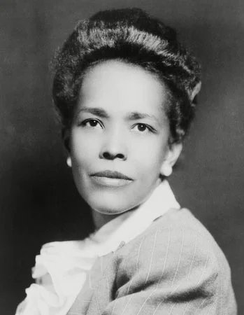 Ella Baker, head-and-shoulders portrait, circa 1944 (Library of Congress tradition).