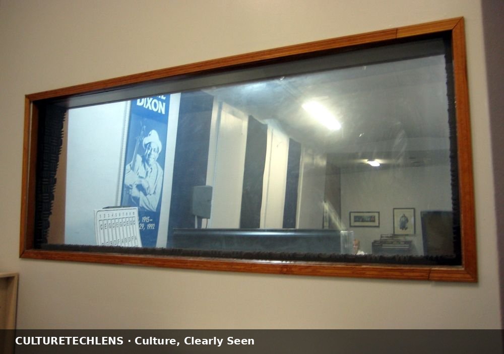The Chess Records studio booth during restoration, Chicago