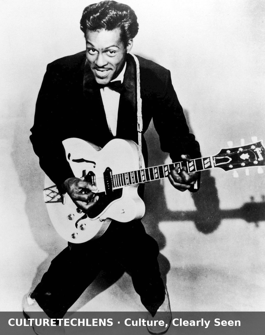 Chuck Berry, publicity photo, 1957 — CultureTechLens