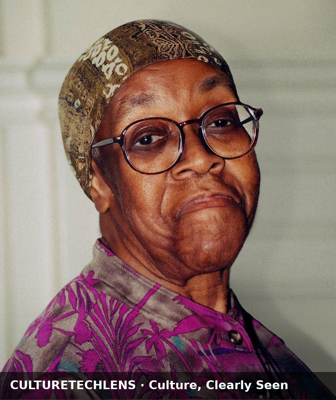Gwendolyn Brooks, portrait — CultureTechLens