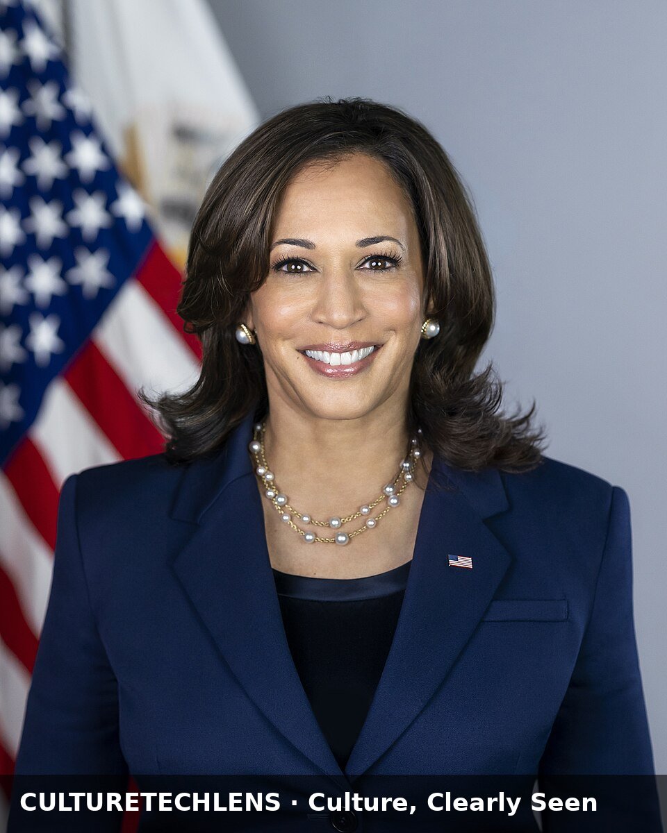 Kamala Harris, official Vice Presidential portrait (2021) — Black cultural data, the CTL 1
