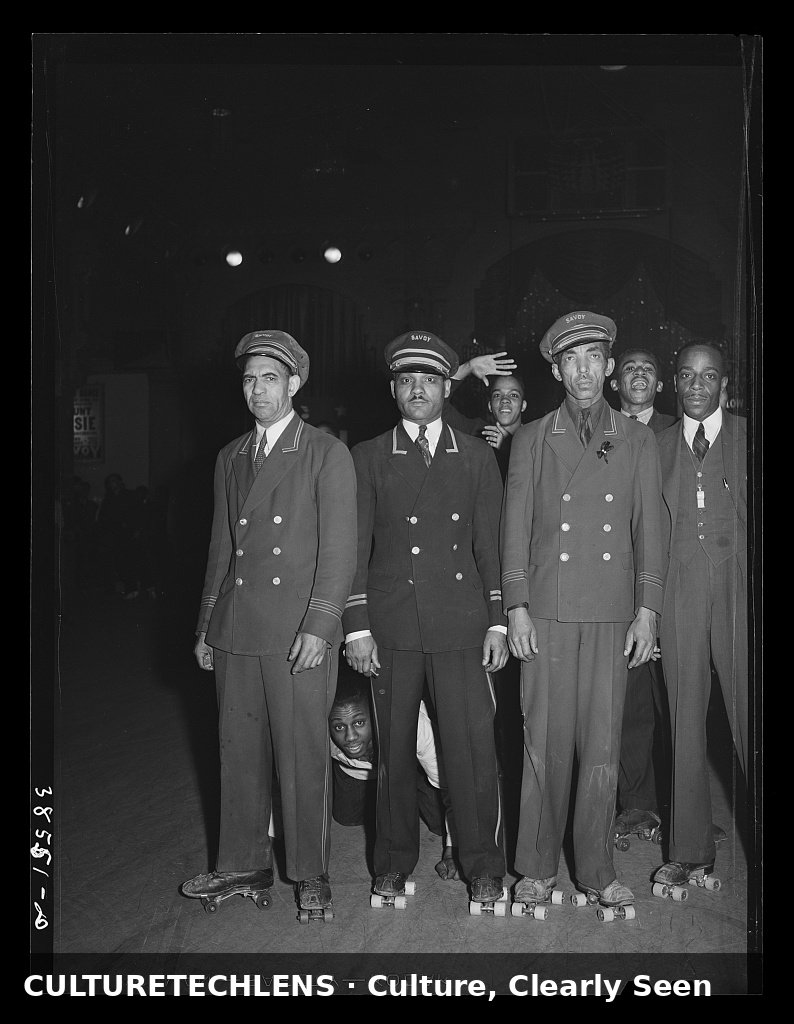 Instructors in roller skating at Savoy Ballroom. Chicago, Illinois, 1941 — CultureTechLens