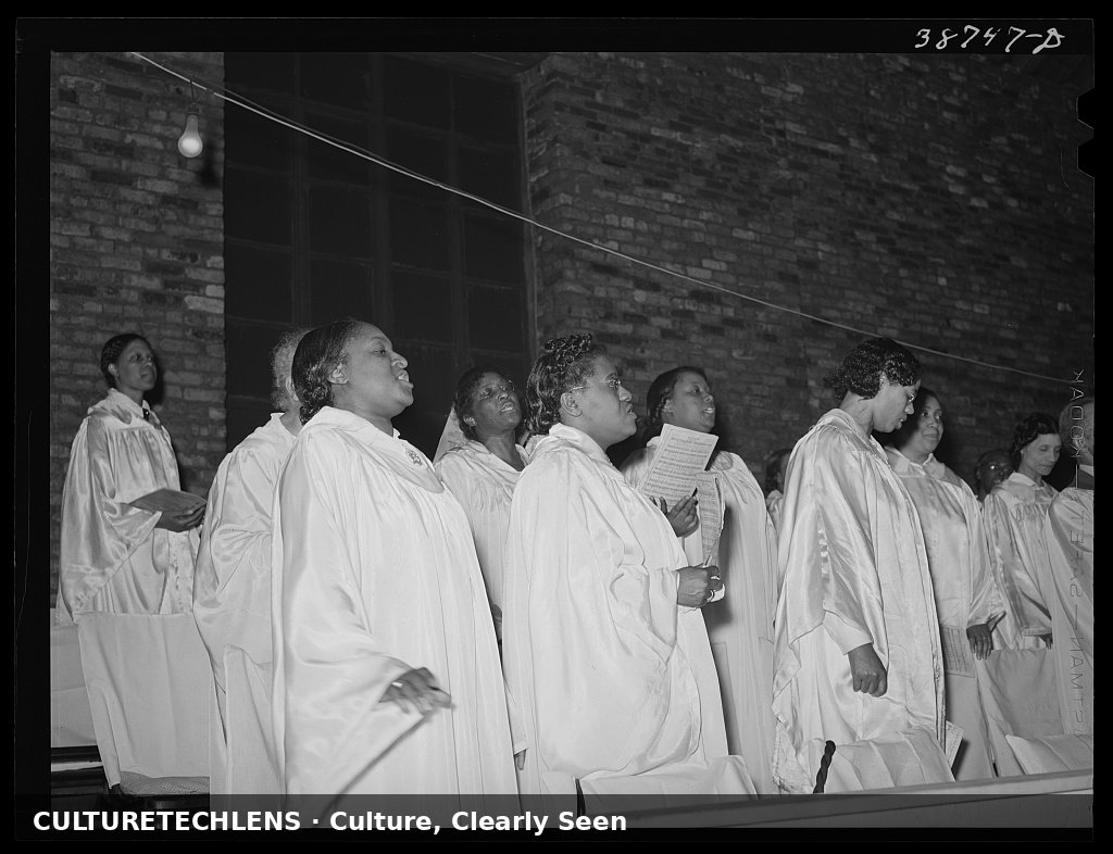Choir of the Pentecostal Church, Chicago, 1941