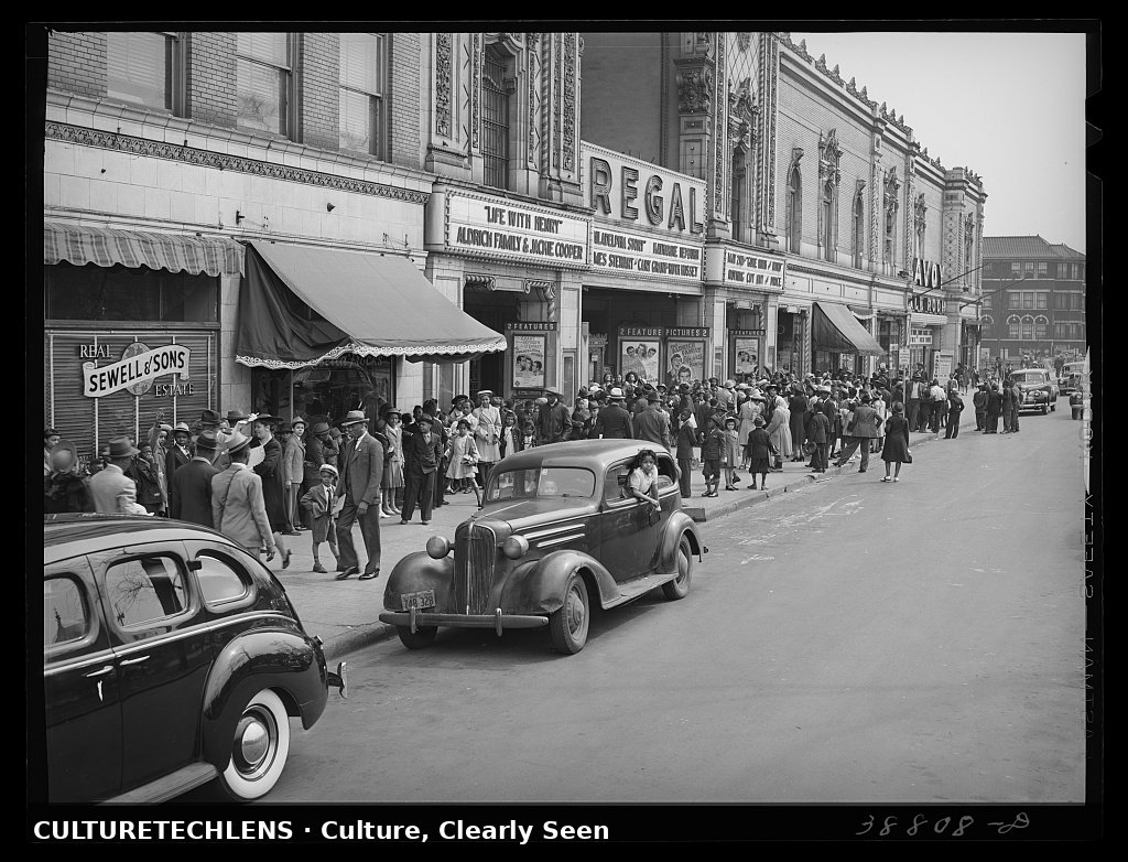 The movies are popular in the Negro section of Chicago, Illinois — CultureTechLens