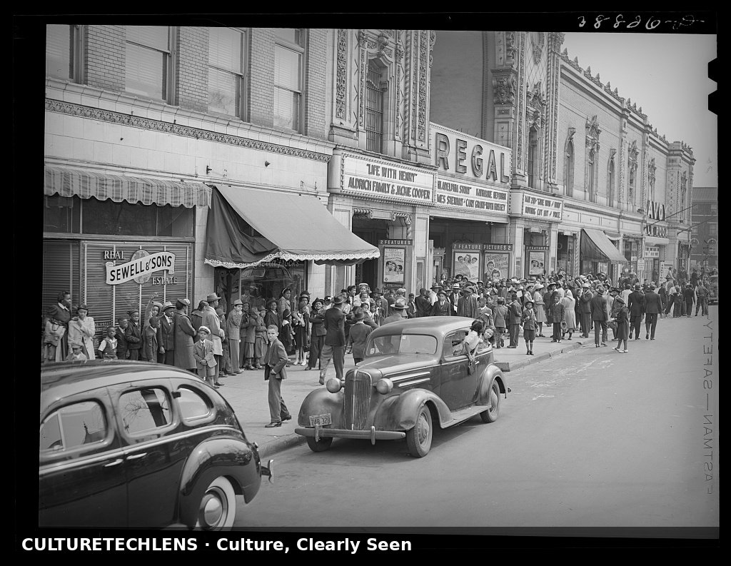 The movies are popular in the Negro section of Chicago, Illinois — CultureTechLens