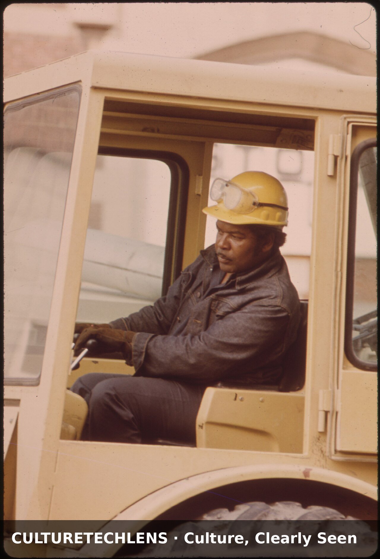 Black street worker in chicago. from 1960 to, 1973