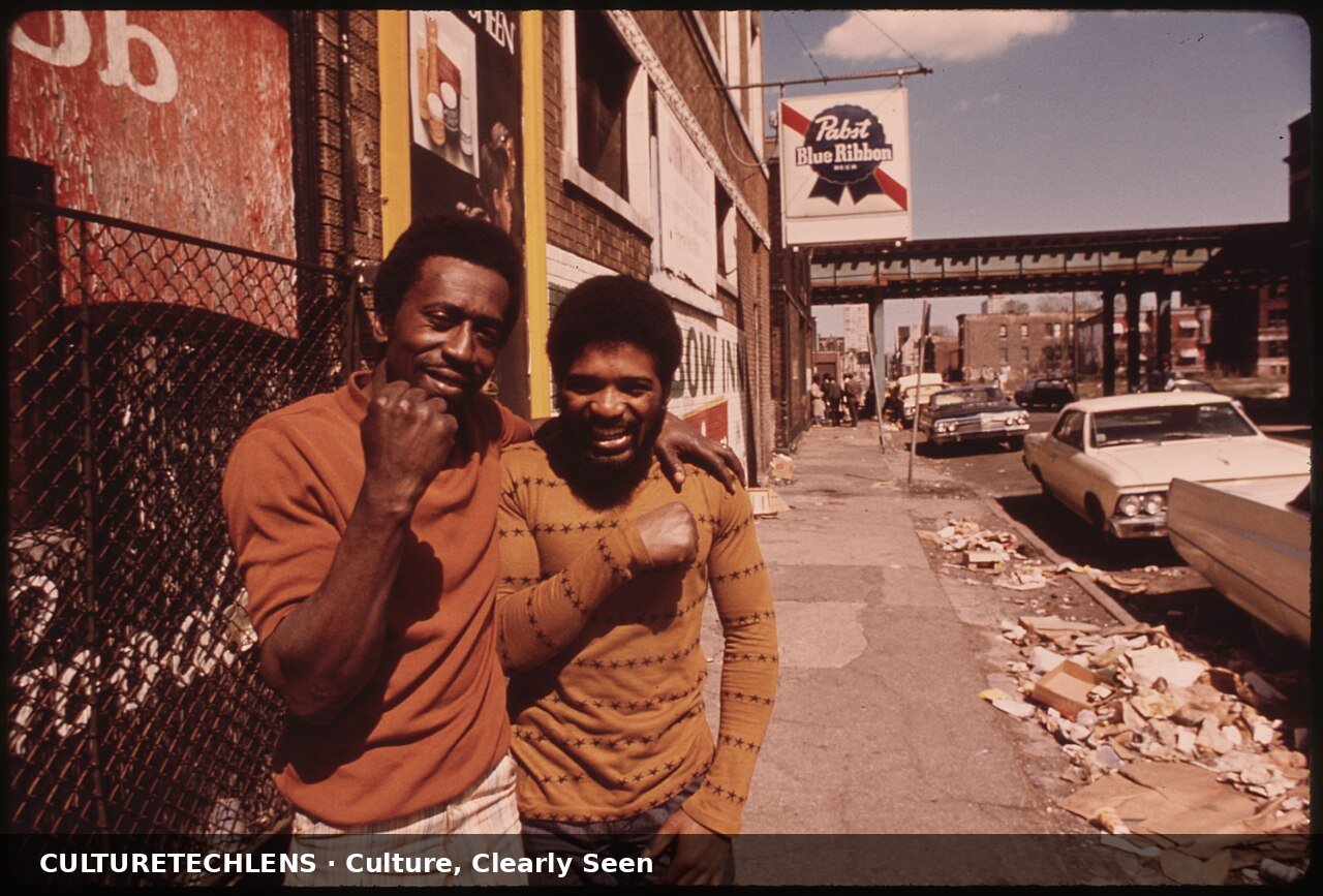 Chicago ghetto on the south side. although t, 1973