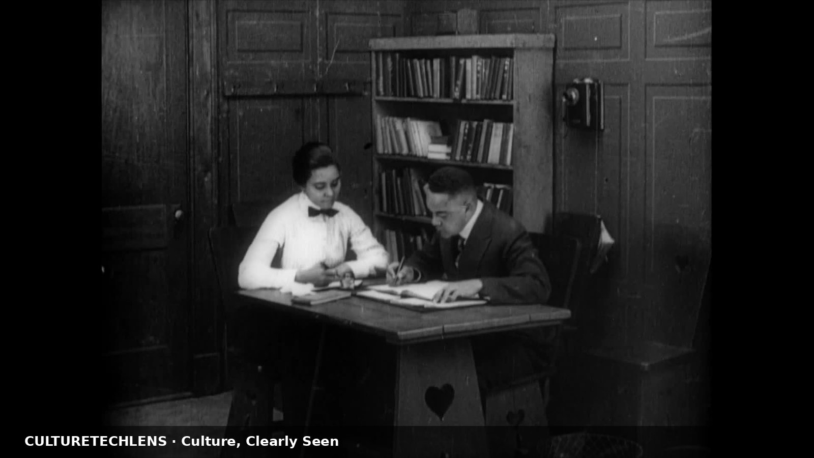 Frame from Within Our Gates (1920), Oscar Micheaux — CultureTechLens