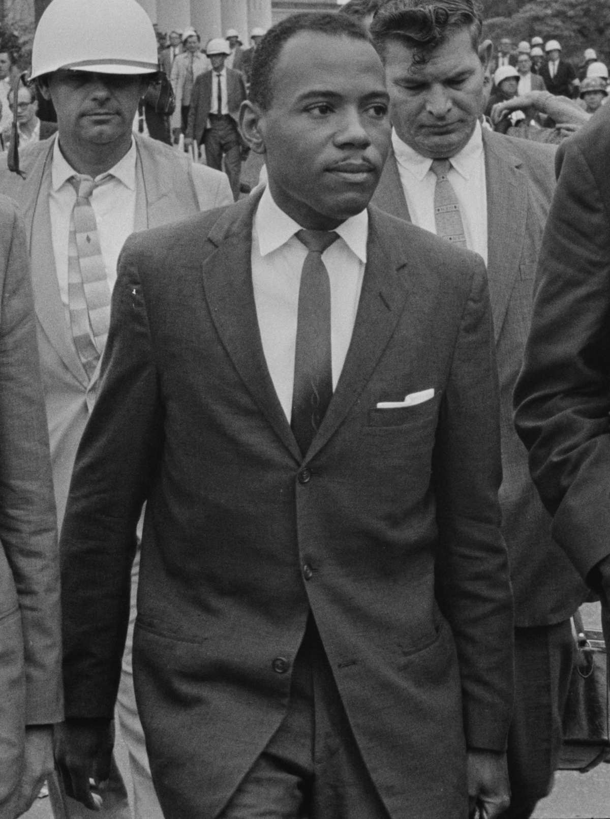 James Meredith, historic portrait held on Wikimedia Commons.