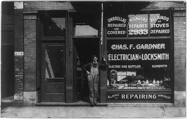 Only Negro store of its kind in the U.S., at 2933 State St., Chicago, Ill, Chicago, 1941