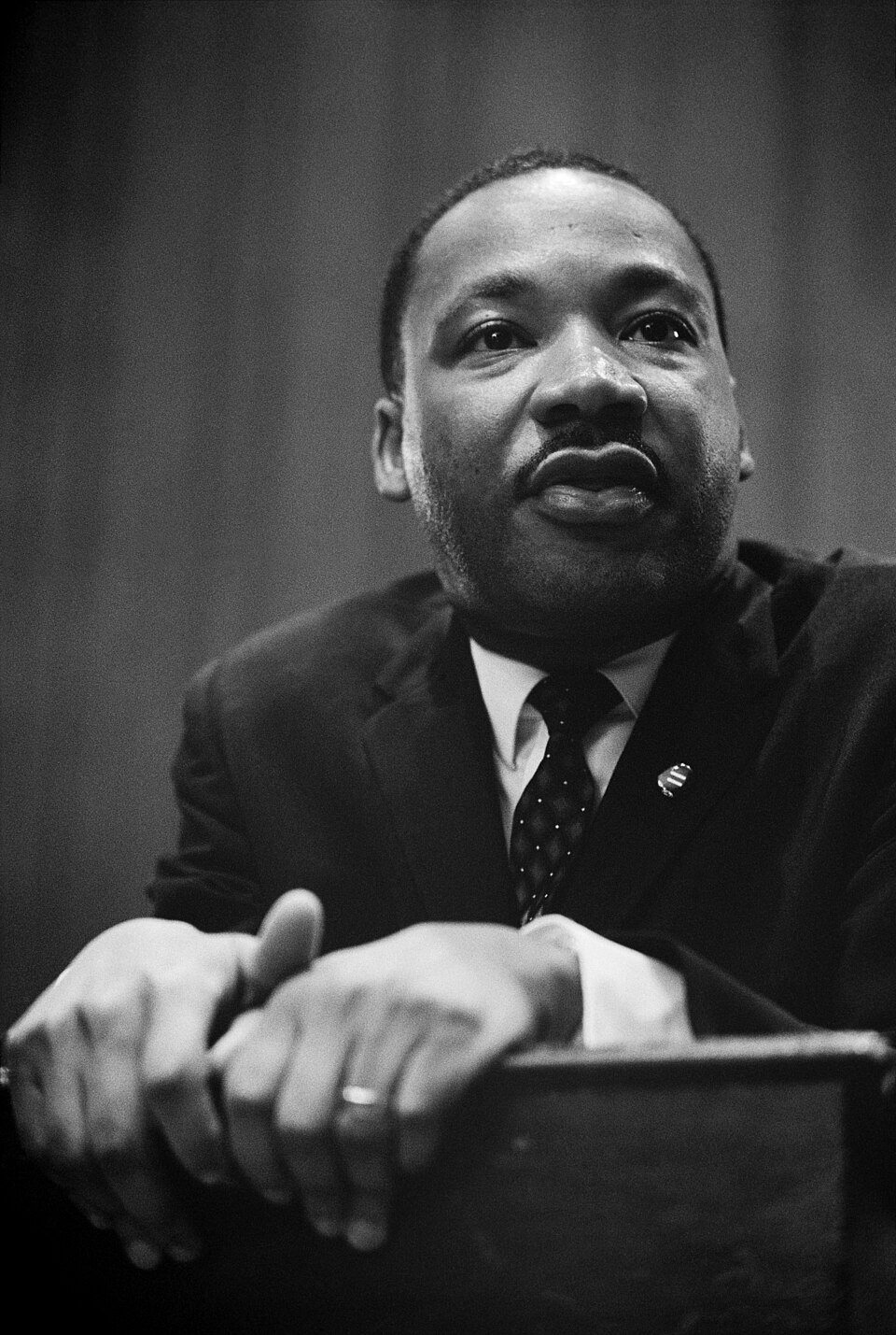 Dr. Martin Luther King Jr. at a press conference, March 26, 1964 — Black cultural archive, the CTL 100, CultureTechLens