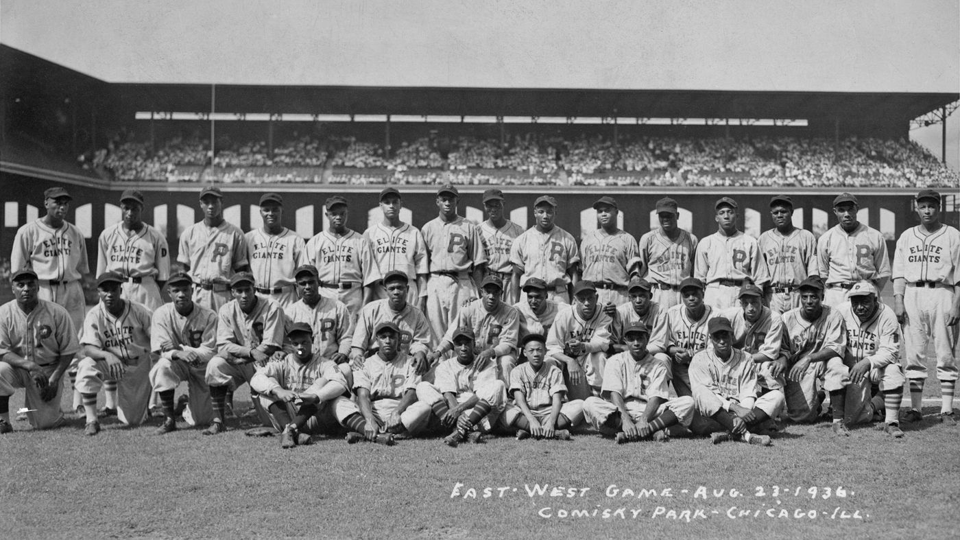 Negro leagues All-Stars, East-West Game, Comiskey Park, Chicago, 1936
