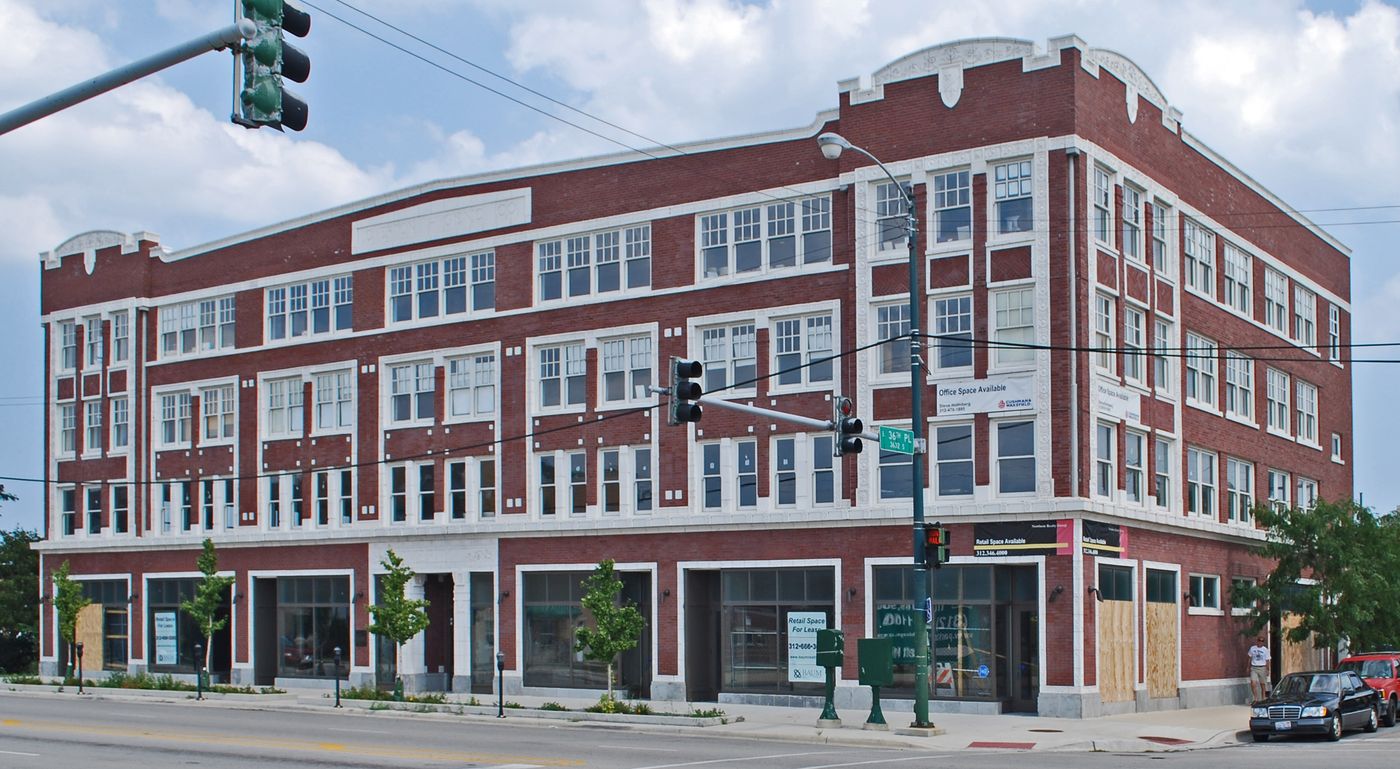 The Overton Hygienic Building, 3619–6227 S. State St., Chicago — Anthony Overton’s Black Metropolis business headquarters