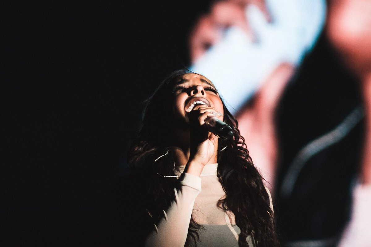 Tinashe in concert, October 6, 2015.