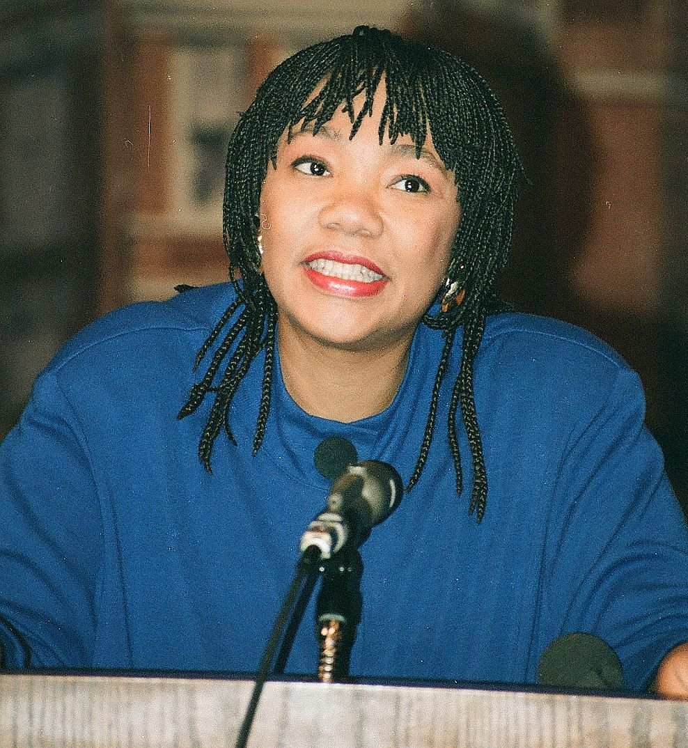 Yolanda King, actress and activist, photographed in 1995.